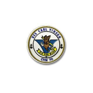 USS Carl Vinson CVN 70 Mini Button for $3.00