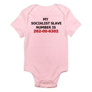 Socialist Slave Infant Creeper Body Suit by Rex_Curry
