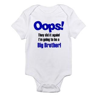 Oops Big Brother Body Suit by babybeardesigns