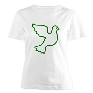green dove women s v neck t shirt $ 17 77
