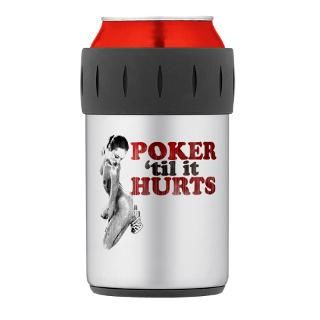 80S Gifts  80S Kitchen and Entertaining  Poker Hurts Thermos