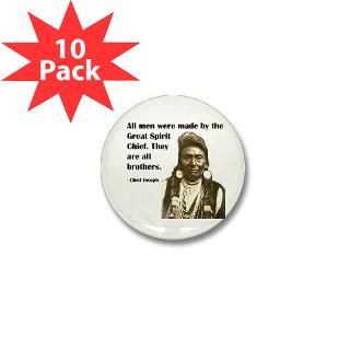 Brotherhood Quote Mini Button (100 pack)