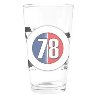 Gifts  1978 Kitchen and Entertaining  78 Cars Logo Drinking Glass