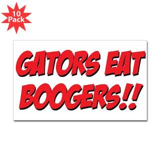 sticker $ 3 99 gators eat boogers rectangle sticker 50 pk $ 82 99