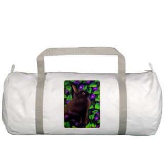 Brown Rabbit Gifts  Brown Rabbit Bags  Bunny & Violets Gym Bag
