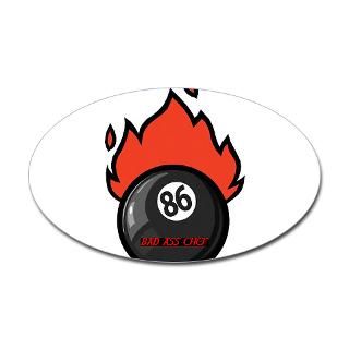 86d official logo sticker for the Edgy Chef
