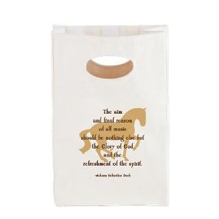 glory of god bach horse jpg canvas lunch tote $ 14 85