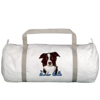 Animal Gifts  Animal Bags  Border Collie Gym Bag