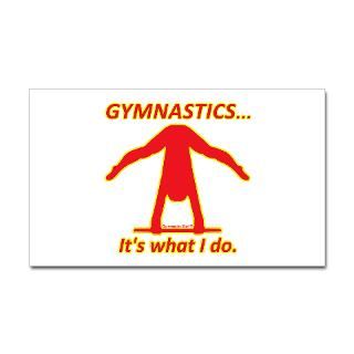 Gymnastics Stickers, incl. Bumper Stickers  Gymnastics Stuff