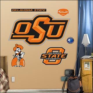oklahoma state cowboys logo fathead wall graphic $ 89 99