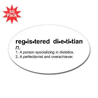 registered dietitian oval sticker 50 pk $ 86 99