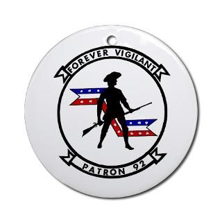 VP 92 Forever Vigilant Ornament (Round) for $12.50