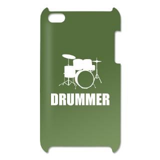 Attitude Gifts  Attitude iPod touch cases  Drummer iPod Touch