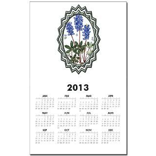 texas bluebonnets calendar print $ 10 98