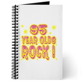 95 Year Olds Rock Journal for $12.50