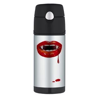 Bloody Vampire Lips Thermos Bottle (12oz)