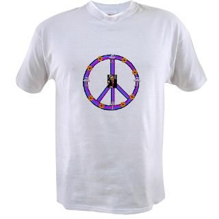 atomic daisy peace symbol value t shirt $ 17 95