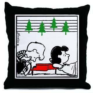 christmas tree melody throw pillow $ 20 99