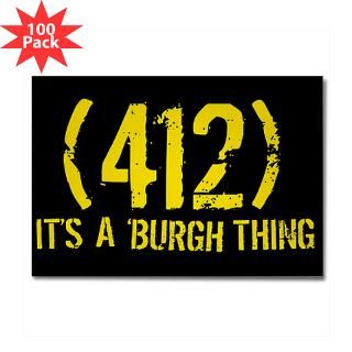 412 Its a Burgh Thing Rectangle Magnet (100 pack)