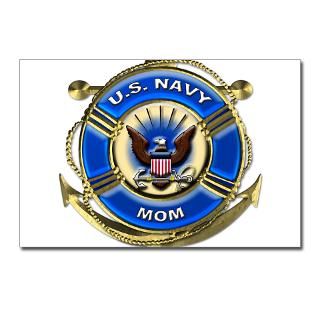 USN Navy Mom Postcards (Package of 8) for $9.50
