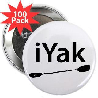 Boat Gifts  Boat Buttons  iYak 2.25 Button (100 pack)