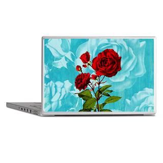 Flower Gifts  Flower Laptop Skins  Vintage Rose Laptop Skins