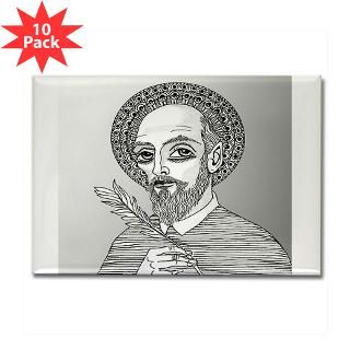 St. Francis de Sales Rectangle Magnet (10 pack)