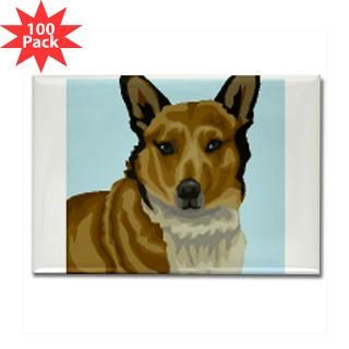 corgi Rectangle Magnet (100 pack)