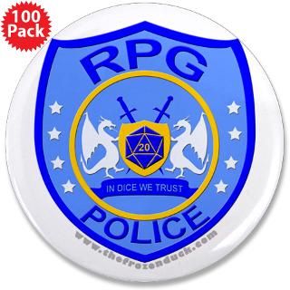 RPG Police 3.5 Button (100 pack)