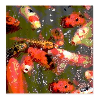 Koi Shower Curtains  Custom Themed Koi Bath Curtains