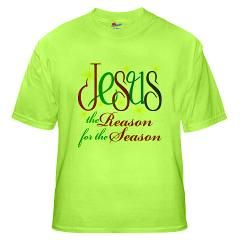 JESUS THE REASON FOR THE SEASON Long Sleeve T Shirt by eastovergraphic