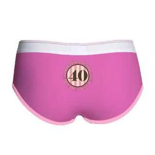 40 Gifts  40 Underwear & Panties  Fun & Fabulous 40th Birthday