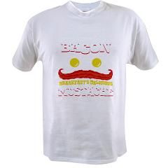 Bacon Mustache T Shirt by Admin_CP3046566