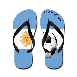 Argentina Gifts  Argentina Bathroom  La Albiceleste Flip Flops