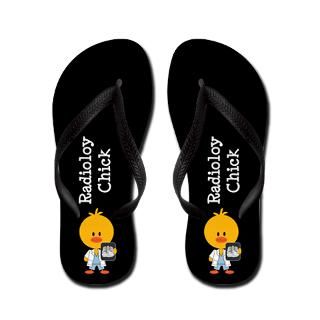 Chick Gifts  Chick Bathroom  Radiology Chick Flip Flops