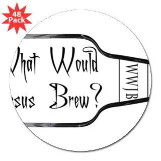 What Would Jesus Brew?  CasualBrew Wine, Coffee & Beer Shirts