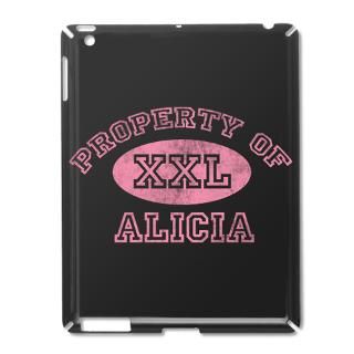 Alicia Gifts  Alicia IPad Cases  Property of Alicia iPad2 Case