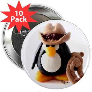 Cowboy Penguin 2.25 Magnet (100 pack)