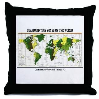 Old World Maps Pillows Old World Maps Throw & Suede Pillows