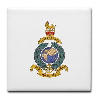 Royal Marines Tile Coaster