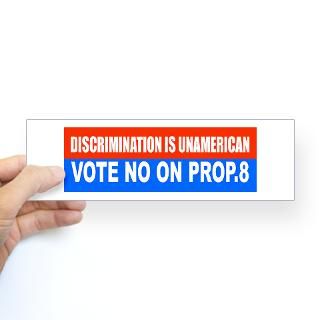 Proposition Stickers  Car Bumper Stickers, Decals