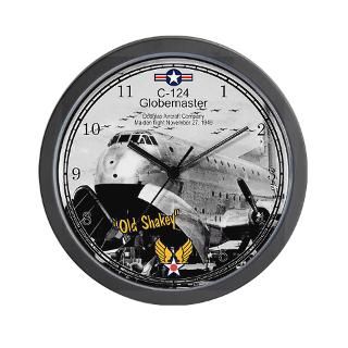 Air Gifts  Air Home Decor  C 124 Globemaster Wall Clock