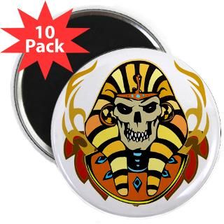 King Tut Skull 2.25 Button (100 pack)