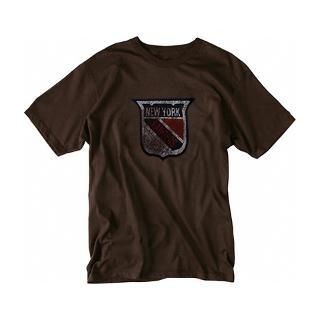 New York Rangers Old Time Hockey Chocolate Fashion T Shirt