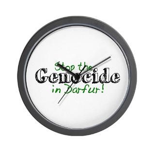 Stop Darfur Genocide Oval Sticker (10 pk)