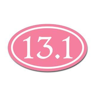 13.1 Pink Half Marathon Sticker by itsalloval