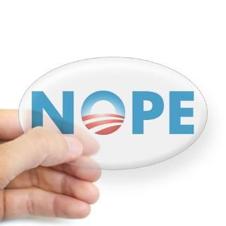 Nope Stickers  Car Bumper Stickers, Decals