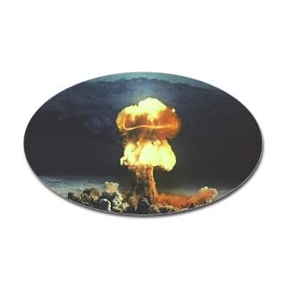 Priscilla Nuclear Test Rectangle Sticker