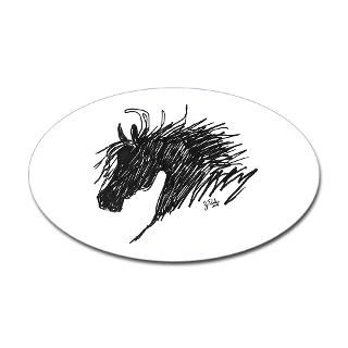 Abstract Horse Head  The Painting Pony Gift Shop