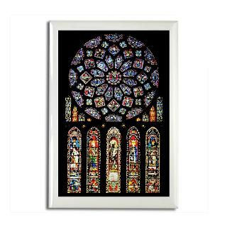 Chartres Cathedral Rose Window Photograph. Great for Christmas